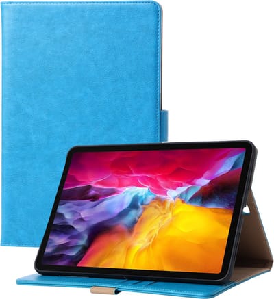 Hoes geschikt voor iPad Pro 11 inch 2020/2021/2022 Hoesje met Opbergvak Standaard Luxe Kunstleer Smart Cover Magnetisch