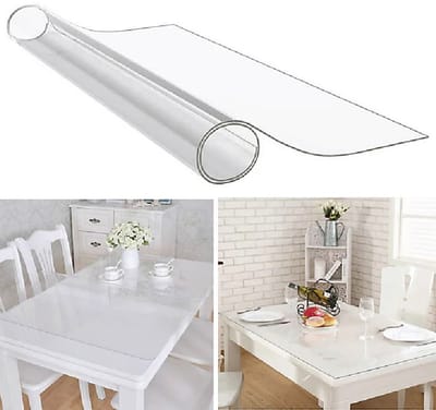 Home & Marker - Tafelbeschermer Transparant - 160x90cm - Tafelzeil - Tafelkleed Plastic - Tafel Beschermer - Bureau Onderlegger - Bureauonderlegger - DURACOVER