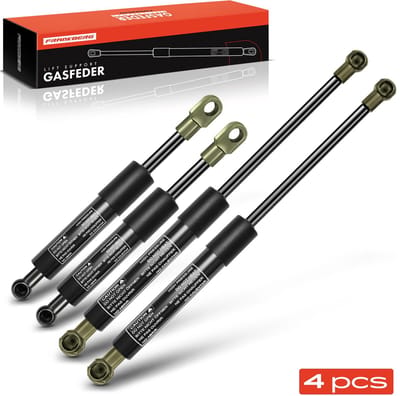 Frankberg 4x gasveer motorkap achterruit voor BMW 5er E39 1996-2003