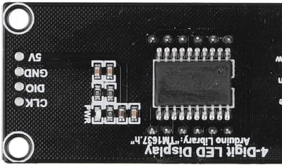 4 Digit LED Display - 7 Segment Module - Digitale Weergave - TM1637 Driver - 5V - Rood