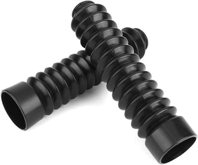 Motorfiets Voorvork Bescherming, 1 Paar Rubber Voorvork Schokabsorber Tubes, Stofhoezen en Gaiters voor Dirtbike en Offroad Motoren