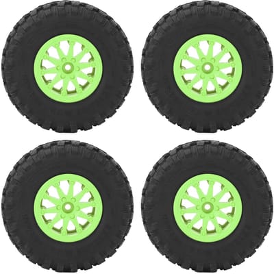 RC Crawler Banden - Auto Wielen - Offroad Rijden - Sterke Grip - 2.2 Inch - Groen