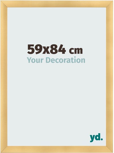 Your Decoration - Fotolijst 59x84 cm - MDF - Goud Mat - Pisa