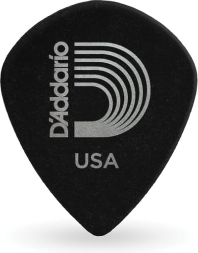 D'Addario 3DBK2-10 black ice plectra 10-pack light