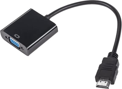 Cabletech Adapter - HDMI naar VGA + Audio - 1080p - Plug&Play