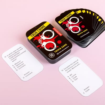 Trivia Game - True Crime van Kikkerland