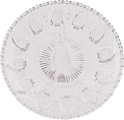 Clayre & Eef Ontbijtbord Ø 20 cm Glas