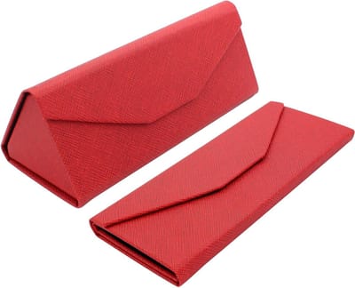 Opvouwbare Brillenkoker - Brillenhoesje - Veilig Opbergen - Magnetische Sluiting - 65 gram - Zwart