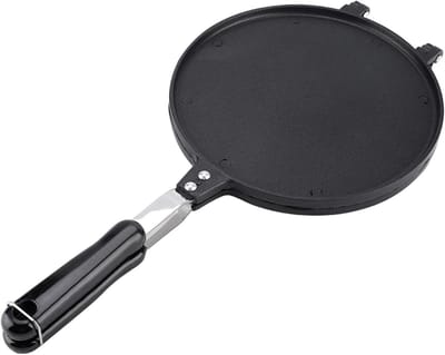 Wafelijzer - Loempia Pan - Bakken - Non-stick - 45 x 24 cm - Zwart