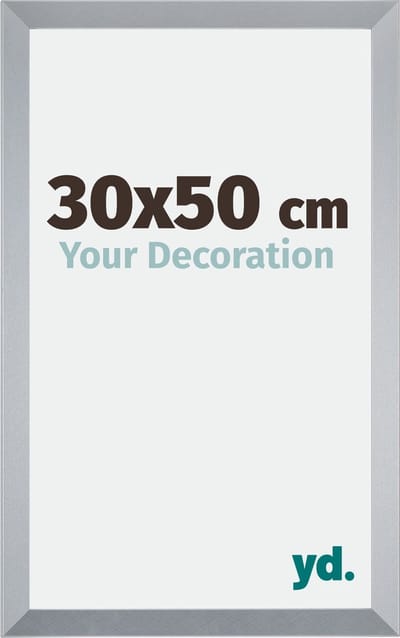 Your Decoration - Fotolijst 30x50 cm - MDF - Zilver Glans - Catania