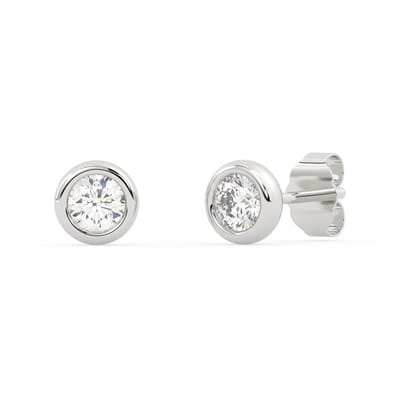 Diam Addict Ohrring 585 Weißgold mit im Labor gezüchteten Diamanten
