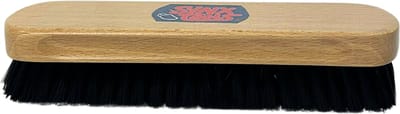Synx Tools Houten Kledingborstel - Pluizenverwijderaar - Kunstvezelhaar 18 cm - Pluizenborstel - Kleding/schoonmaakartikelen - Kleding reinigen - Autowasborstel - Pet Hair Remover