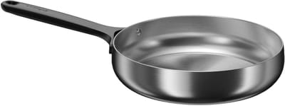 RVS Koekenpan - Frying pan Koekenpan - Koken aanrecht - PFAS-vrij - 24cm - Smokey Black