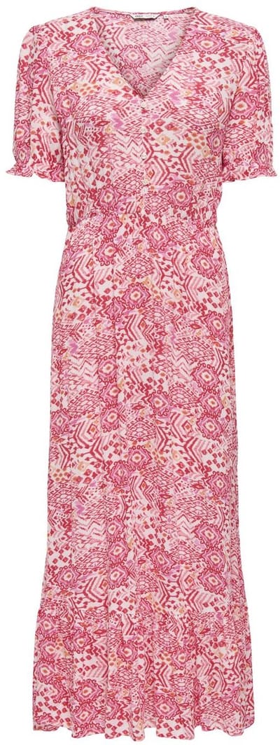 ONLY - ONLCHIANTI S/S LONG DRESS WVN NOOS - Dames - Maxi jurken