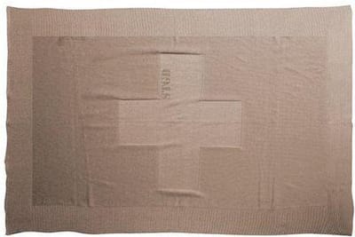 Stapelgoed Cross Roads - Plaid - Katoen - 150x100 cm - Bruin