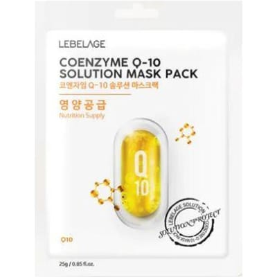 LEBELAGE Coenzyme Q10 Oplossing Masker Pak 1 Vel white