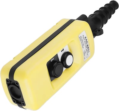 Hijskraan Schakelaar - Kraan Controller - Hijsapparatuur Bediening - Twee Knoppen - 31 Cm Lengte