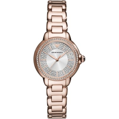 Emporio Armani Mia AR11633 Horloge - Staal - Rosékleurig - Ø 32 mm