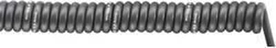 LAPP 70002752 Spiraalkabel SPIRAL H07BQ-F 1500 mm / 4500 mm 3 G 1.50 mm² + 3 G 1.5 mm² Zwart 1 stuk(s)