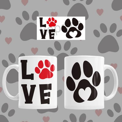Mok I Love dog/s