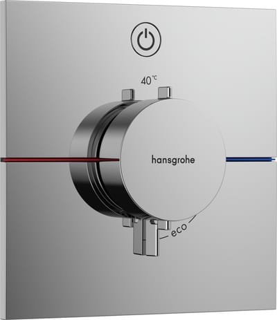 Hansgrohe ShowerSelect Comfort E Thermostaat - inbouw - 1 functie - hoogglans chroom