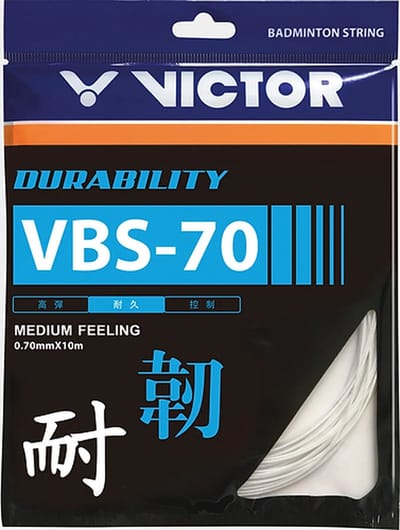 VICTOR VBS-70 badmintonsnaar - 0.70mm - wit