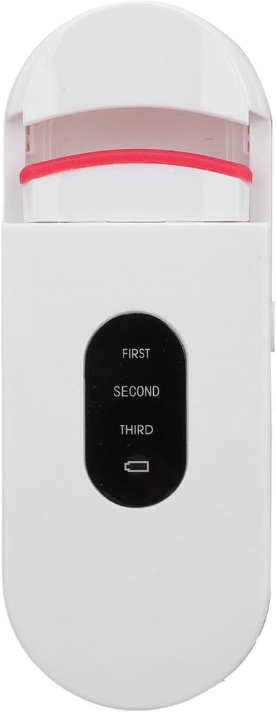 Verwarmde Wimperkruller - Elektrische Kruller - Mooie Wimpers - USB Oplaadbaar - Compact Ontwerp - Wit