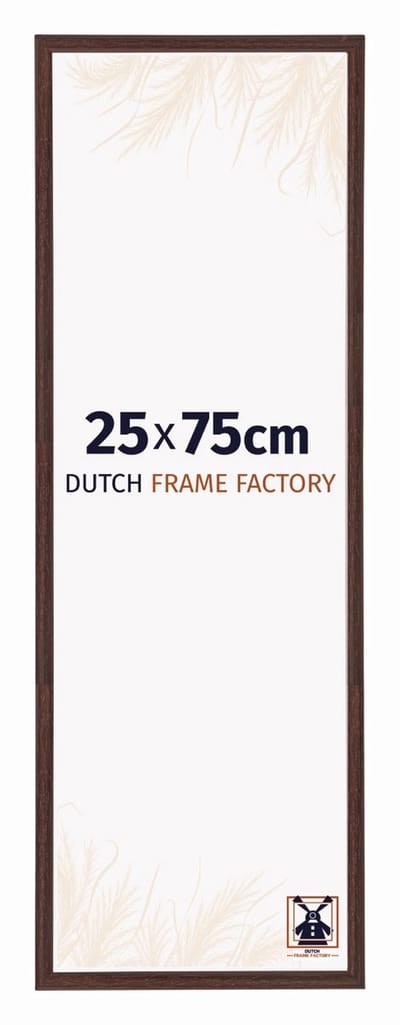 Fotolijst 25x75 cm - Kunststof - Bruin - Angers