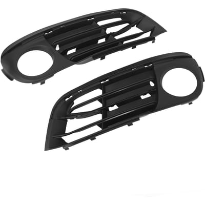 1 Paar Mistlamp Bezel Grille Cover Trim 51117342391 Mistlamp Cover Trim voor 5 Serie F10 F11 2014 black