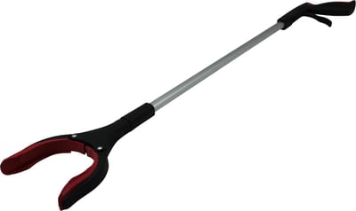 Benson Afvalgrijper - draaibare kop - 82 cm - kunststof - zwart - grijphulp