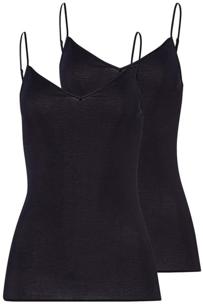 Hanro Dames spaghettitop 2 pack Cotton Seamless