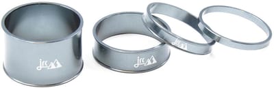 Jrc Components Machined Anodised Spacers Balhoofdset Zilver