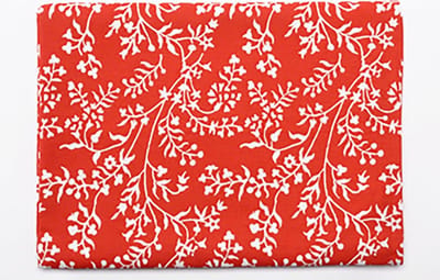 TINT TAFELLAKEN 150X250 CM PRINTED FLOWERS GRENADINE