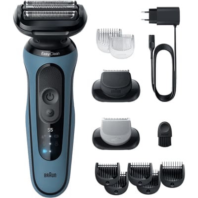 Braun Series 5 52-A1650S - Elektrisch Scheerapparaat voor mannen - Tot 50 min gebruikstijd - Baardtrimmer Opzetstuk - 100% Waterdicht