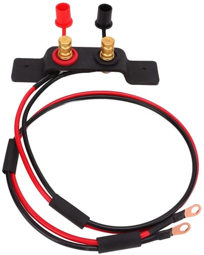 ONF3 - Verplaatsingsset voor Batterijterminals - 1,2 M Kabel - Eenvoudig Onderhoud - Geschikt voor ATV-boottractor - Premium Kwaliteit - Ide...