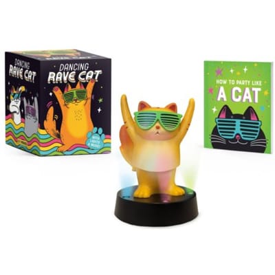 Dancing Rave Cat: With Lights & Music! - Rp Minis - Sarah Royal