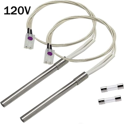 2 stuks Hot Rod Ontsteker Ontsteker Kit Set Voor Pit Boss Houtpellet Grill Accessoires gray