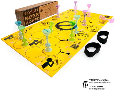 999 Games - Tossit - Party Board - Darts - Petanque - Voor binnen en buiten