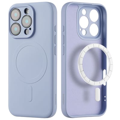 imoshion Hoesje - Geschikt voor Apple iPhone 16 Pro Max - Color Backcover geschikt voor MagSafe - Lila