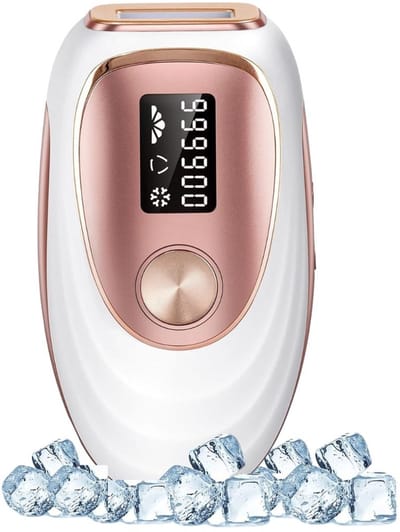 Laser Ontharingsapparaat - IPL Ontharing - Mannen & Vrouwen - Wit met Roze