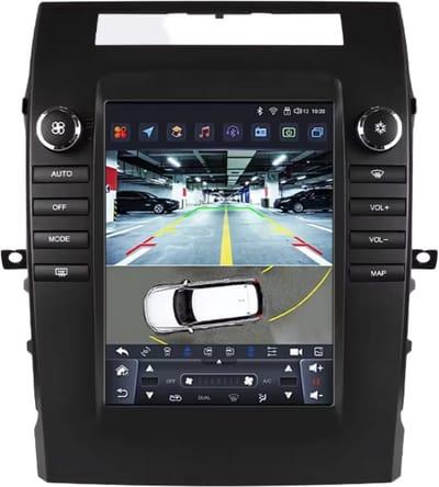 Autoradio bluetooth met camera - Carplay - Voor Toyota Verso & Corolla (2004-2009) - Geschikt voor Apple en Android - Stereo - Navigatie - Navigatiesysteem auto