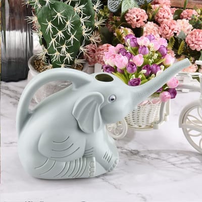 Olifant Gieter - Dieren Waterkoker - Planten Water Geven - Lange Dunne Tuit - 2 Liter - Blauw