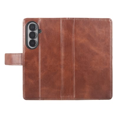 imoshion Hoesje - Geschikt voor Samsung Galaxy Z Fold 8 Ultra - Luxe Bookcase - Donkerbruin