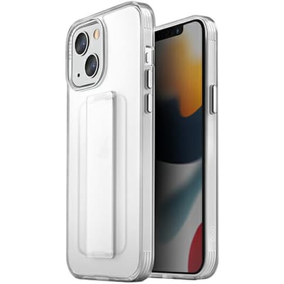 Uniq Heldro Serie - Transparante iPhone 13 Hoes - Innoverende Riem - Slank Ontwerp