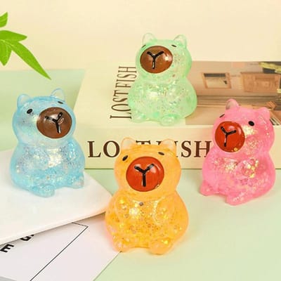Haute Qualité Kawaii Haute Qualité Capybara Haute Qualité Stress Haute Qualité Presser Haute Qualité Jouet Haute Qualité Décompression Haute Qualité Doux beige
