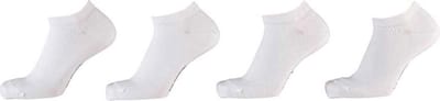 Apollo - 8-Pack - Bio Sneakersokken - Naadloos - Biologisch Katoen - Heren / Dames - wit - 35-38 - 158490000