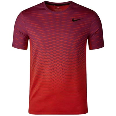 Nike Dri-Fit Col Rond Manches Courtes Pull Running Sport Séchage Rapide T-shirt Homme Hauts 742497-657 S brown