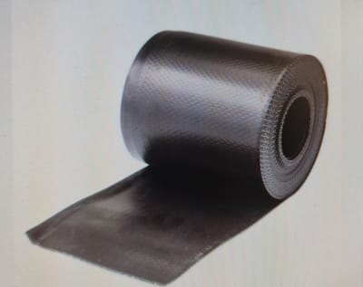 Pandser loodvervanger® - EPDM - 15 cm x 10 m - zwart