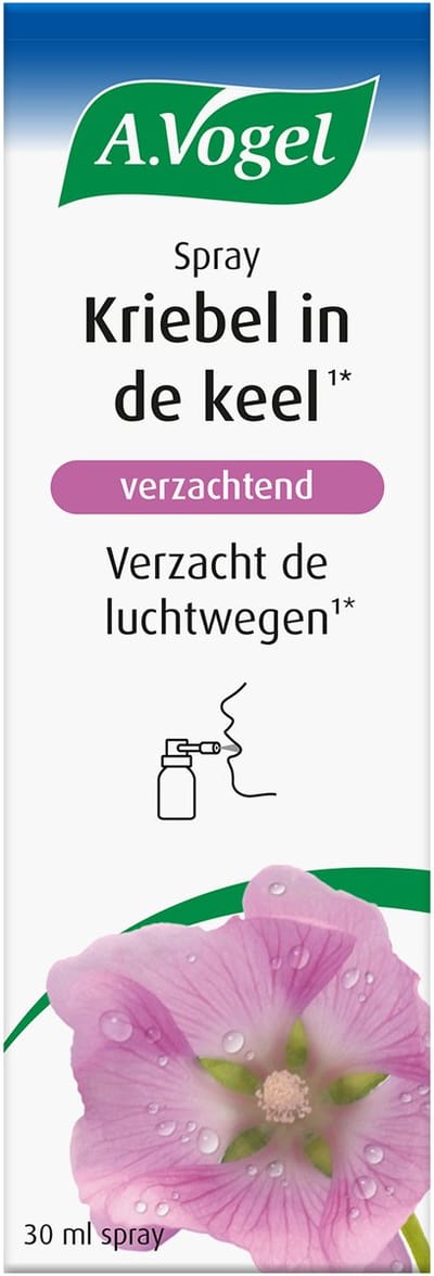 A.Vogel Spray Kriebel in de keel - Verzacht de luchtwegen - 30 ml