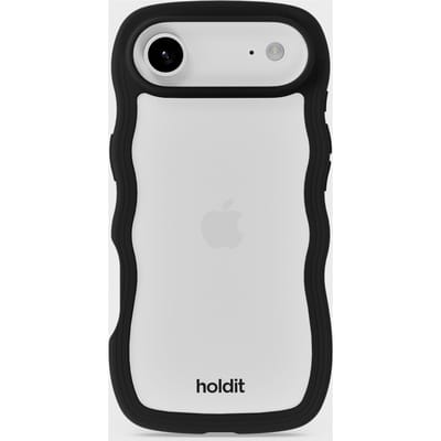 Holdit Wavy Case voor de Apple iPhone Air - Black / Transparent